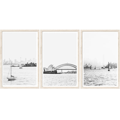 Black & White Sydney Set of 3